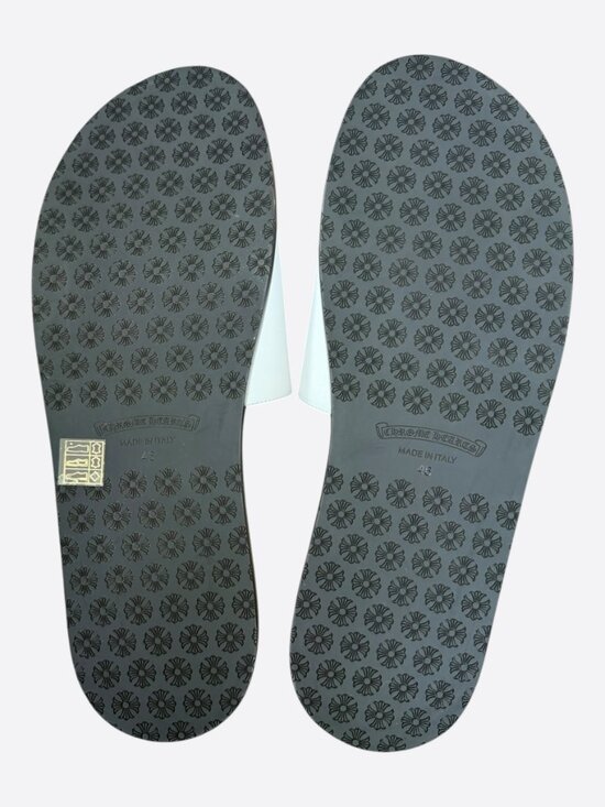 Chrome Hearts White Cross Patch Slides main image 4